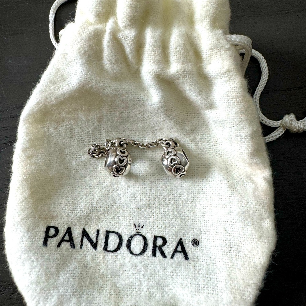 Pandora heart linked charm
